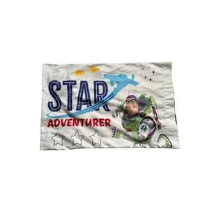 Disney Pixar Toy Story 4 Pillowcase Buzz‎ Woody Kids Bedding Blue 19.5x30